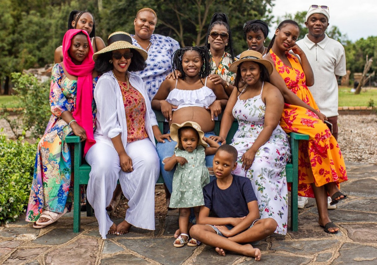 Multi-generation family portrait session
